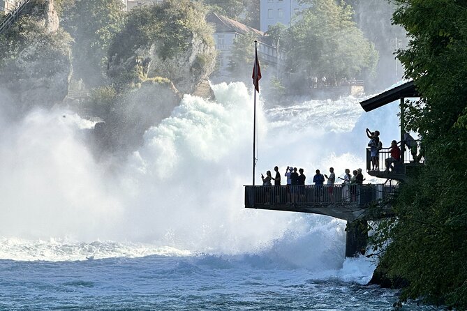 Private Half-Day Tour to the Rhine Falls with Pick-up at Hotel - The main Rhine Falls stop puts you close to the spray