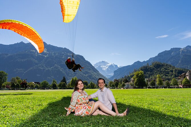 Private Photoshoot in Interlaken and Lake Thun - Weissenau-Naturschutzgebiet reaches Lake Thun