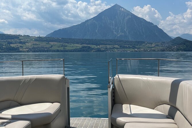 Private Sightseeing Boat Trip on Lake Thun, Interlaken - What the sunset plan really offers