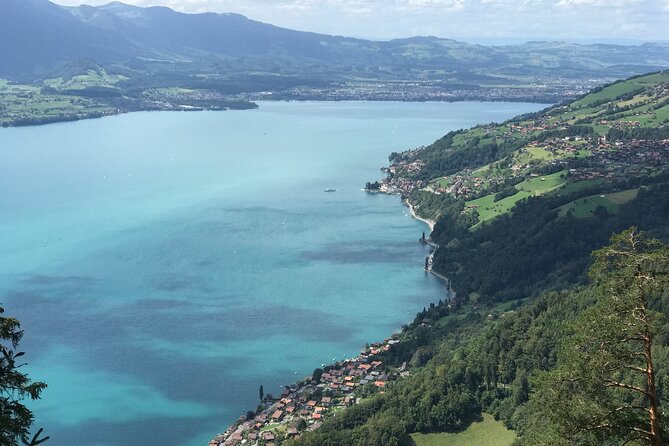 Private Sightseeing Boat Trip on Lake Thun, Interlaken - Captain Chris and the boat itself