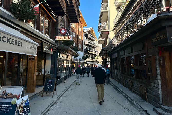 Private Tour to Zermatt Village and Matterhorn Glacier Paradise - Walking Through Zermatt Village
