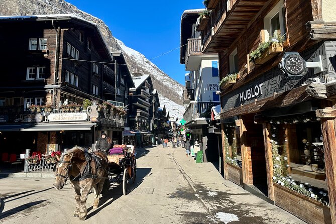 Private Tour to Zermatt Village and Matterhorn Glacier Paradise - Raclette or Fondue for Lunch