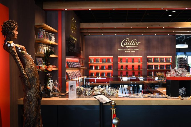 Private Trip from Geneva to Gruyeres: Cheese & Chocolate Tasting - Maison Cailler: a polished chocolate introduction