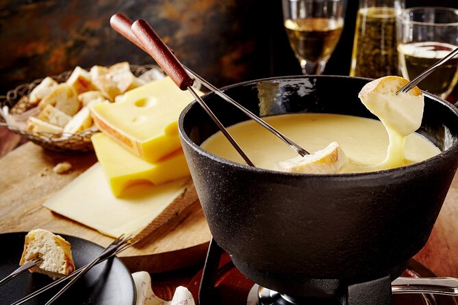 Private Trip from Geneva to Gruyeres: Cheese & Chocolate Tasting - La Maison du Gruyère and three cheese samples