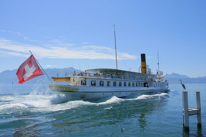Round trip cruise from Lausanne to Chillon - Starting at Lausanne and heading toward St Gingolph