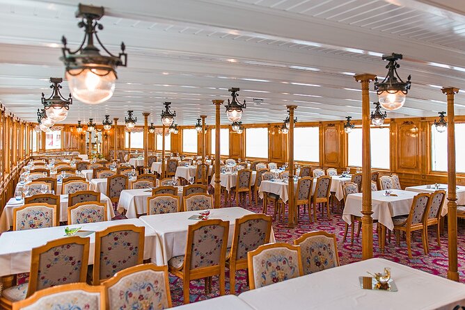 Round trip cruise from Lausanne to Chillon - Montreux and Vevey add a classic Riviera setting