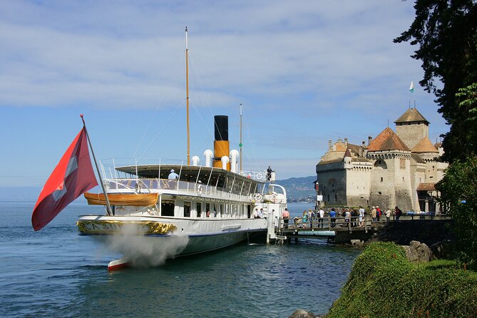 Round trip cruise from Montreux to Chillon - Villeneuve, Le Bouveret, and St Gingolph