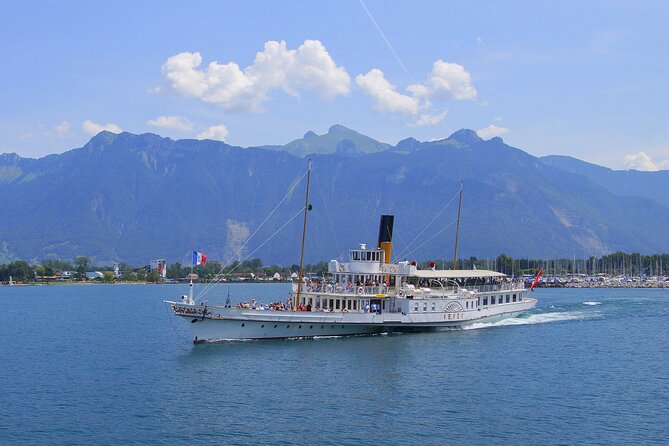 Round trip cruise from Vevey to Chillon - Starting at Vevey-Marché