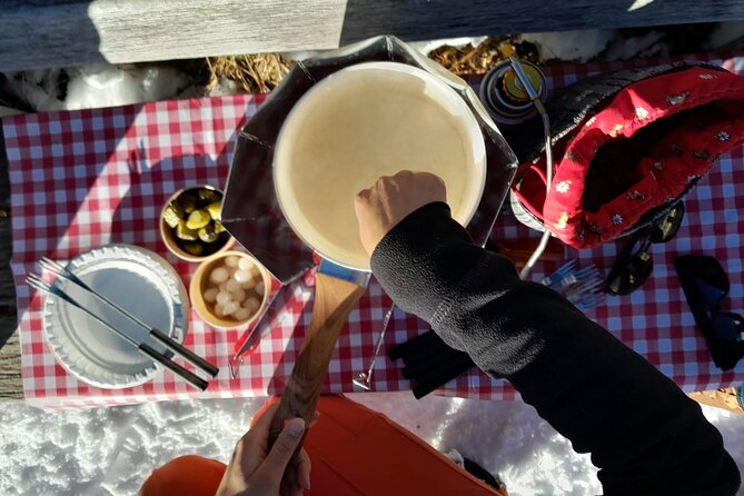 Sledding Cheese Fondue, Chocolate - The secret fondue stop