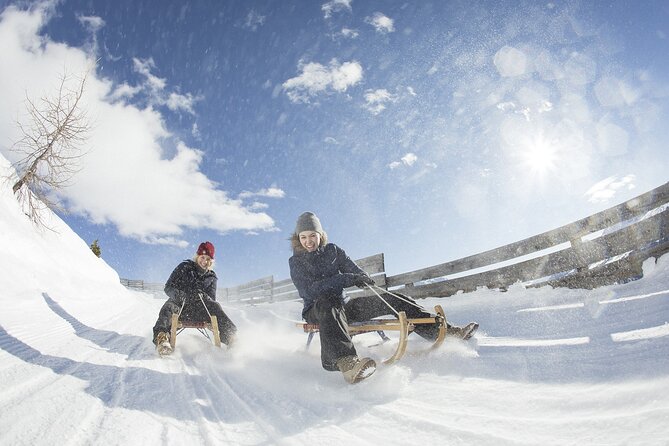 Sledding Cheese Fondue, Chocolate - Who will enjoy this outing most