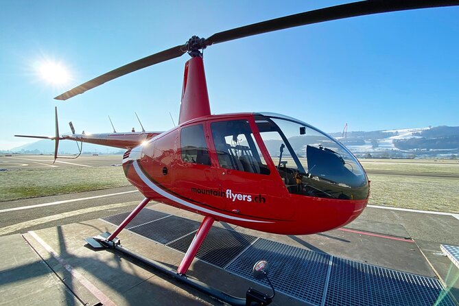 Swiss Capital city helicopter sightseeing tour - the ideal flight to see Berne - Bern Minster rises above the rooftops