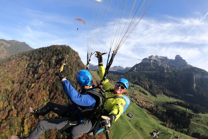 Tandem Flight Zurich-Engelberg - Meeting in Lucerne before the flight