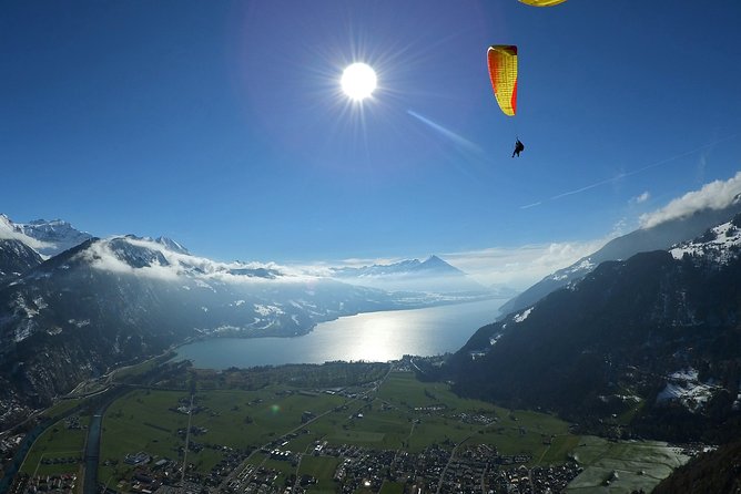 Tandem Paragliding Experience from Interlaken - The itinerary and what you actually see
