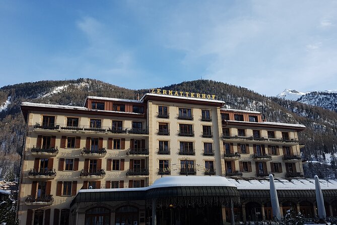 Zermatt Village Walk and Glacier Paradise Private Day Trip - The Monte Rosa Hotel connects Zermatt to the first ascent