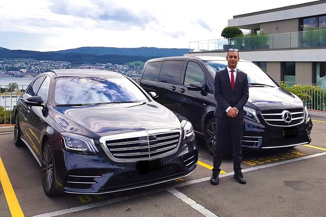 ZRH Zurich Airport to Zurich City Private Transfer–Winter Special - The first few minutes: luggage help and a private welcome