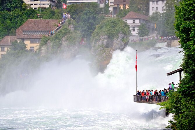 Zürich: Private Car Tour to Rhine Falls, Titisee and Black Forest - Rhine Falls at Laufen Castle