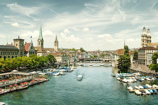 Zurich Sights: Cruise, Lindt Chocolate and optional FIFA Ticket - Old Town sights in a 25-minute walk