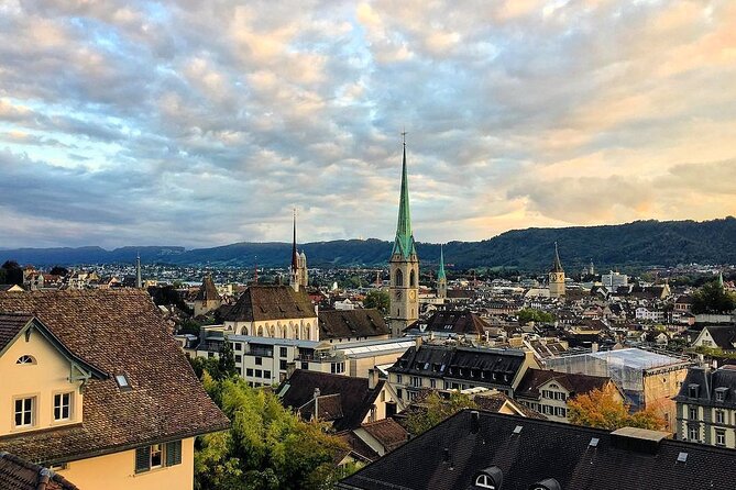Zurich Small-Group Walking Tour Including a Lake Cruise - Polyterrasse and the funicular view